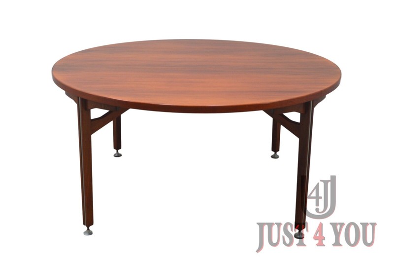 Jens Risom Danish Modern Walnut Dining Table
