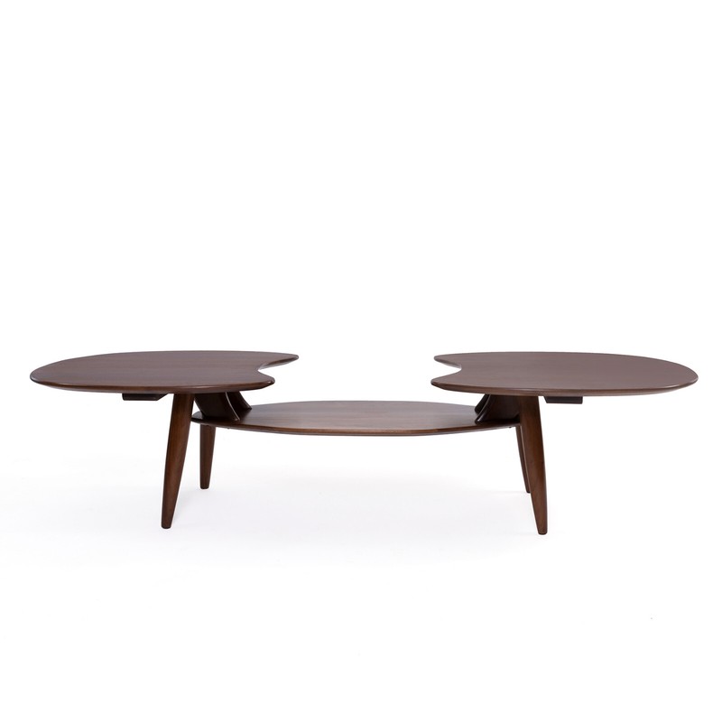 Ace-Hi Walnut 1960's Mid Century Coffee Table gallery