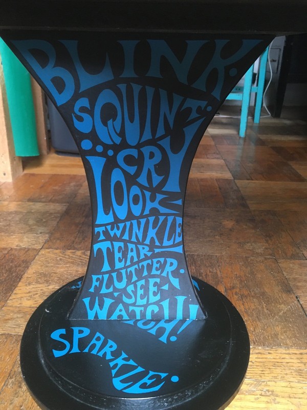 Joyce Miller Pop Art occasional table for Raymor, 1967. Hip 60s style! gallery