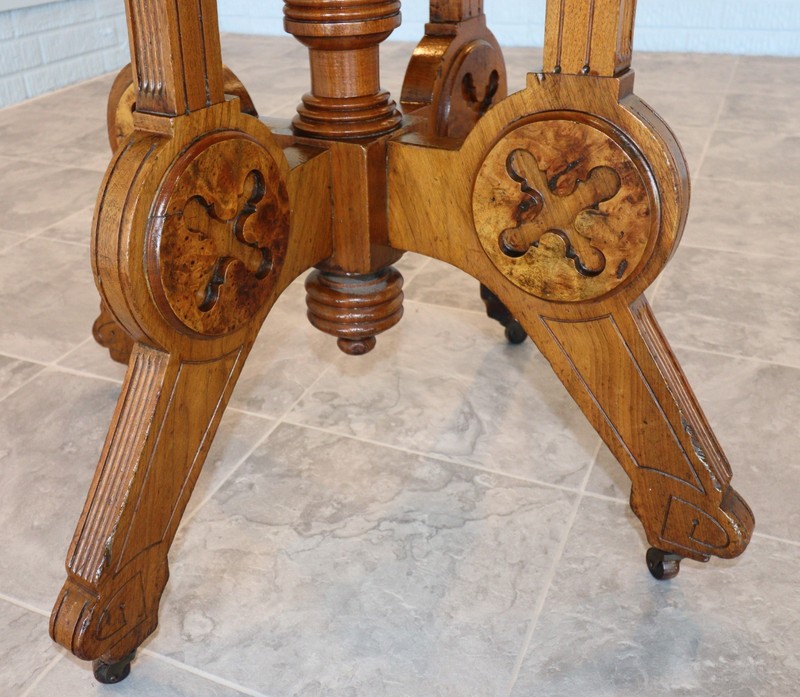 French Neo-Renaissance gaming table, circa 1875–1895 gallery