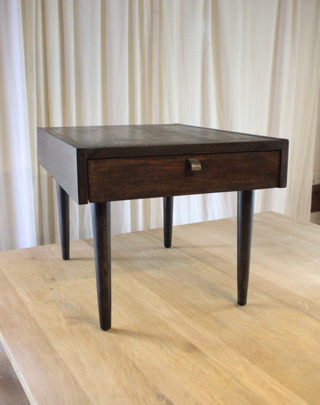 American of Martinsville Merton Gershun End Side Table Vintage MCM Teak