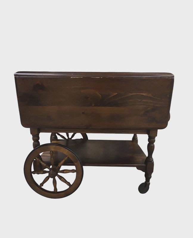 Ethan Allen Old Tavern Tea Cart Table gallery