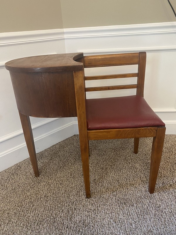 Antique Telephone Table / Gossip Bench