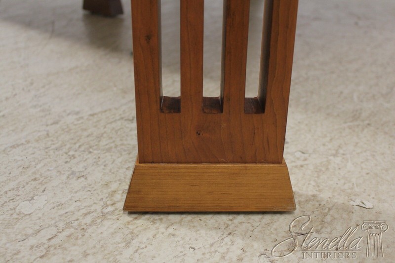 56892EC: STICKLEY Large Square 2 Part Dining Room Table gallery