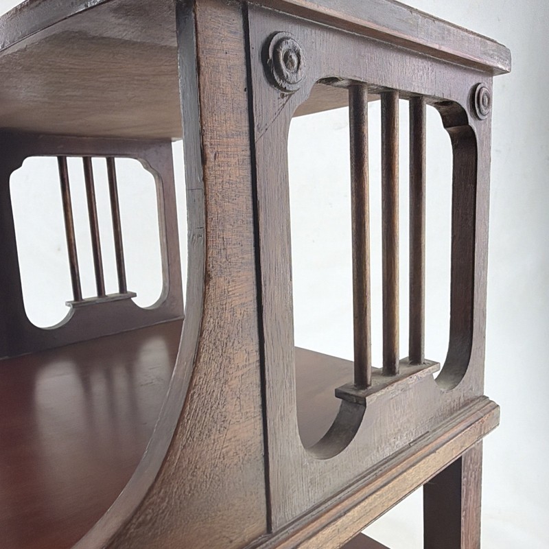 MCM #7437 Single Mersman End Table Genuine Mid Century Modern Tiered Step 2 Tier gallery