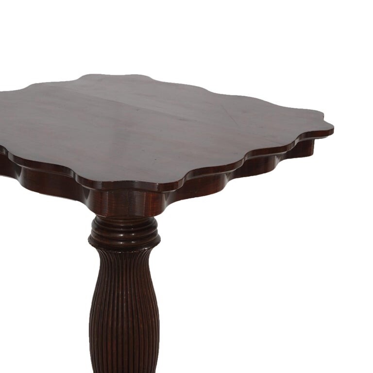 Antique Horner School Carved Oak Pedestal C1910 gallery