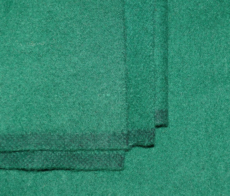 Soviet Fabric for Cabinet Table. Green. Pure wool. Very dense. 112-230 cm. gallery