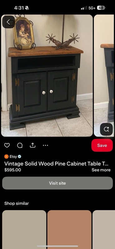 MCM Two Tone Cabinet/Side Table gallery
