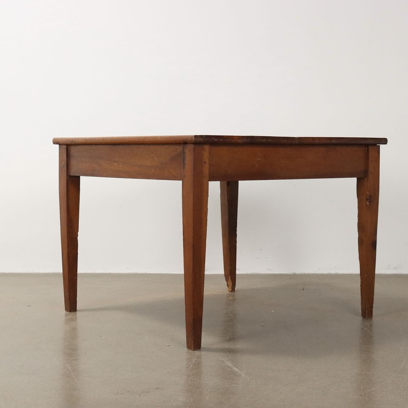 Antique Directoire Table Walnut Italy XVIII Century Original Late 18th Century gallery