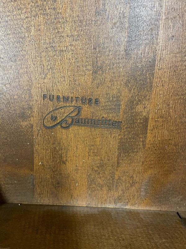 Baumritter MCM End Table NUTMEG Heritage Maple Vintage Ethan Allen 1965 gallery