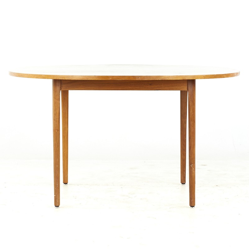 Kipp Stewart for Drexel Declaration Mid Century Walnut Dining Table gallery