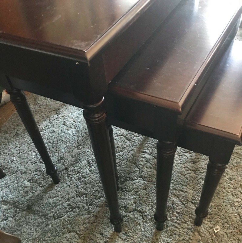 Mahogany Nesting End Tables / Side Tables (ET112) gallery
