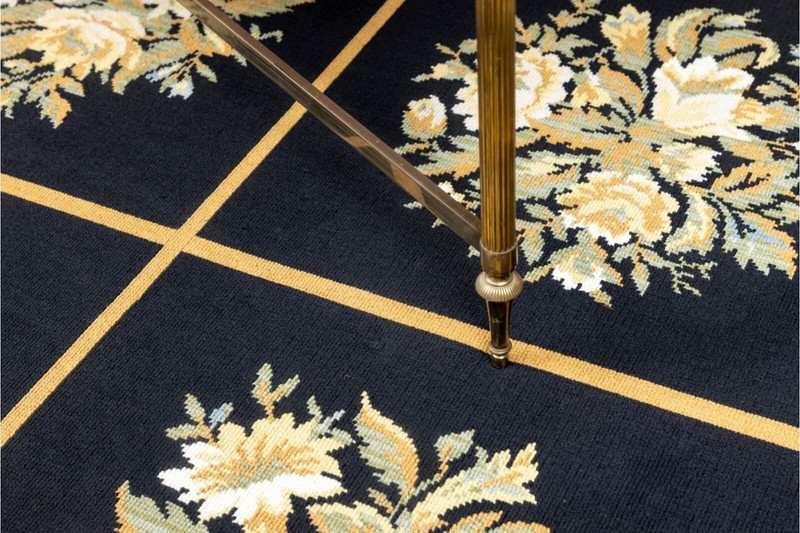 Maison Jansen’s Iconic Mid-Century Brass And Black Glass Coffee Table gallery