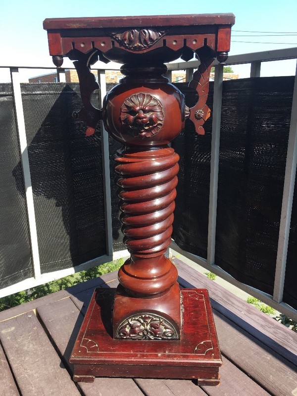 Rogers Group "Style" Pedestal Base;John Rogers;Rare;Victorian;1880-1899Statue;#4 gallery