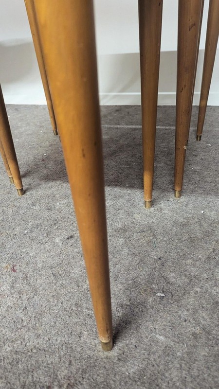 Vintage Set Nesting Heirloom Weiman tables quality 424 gallery