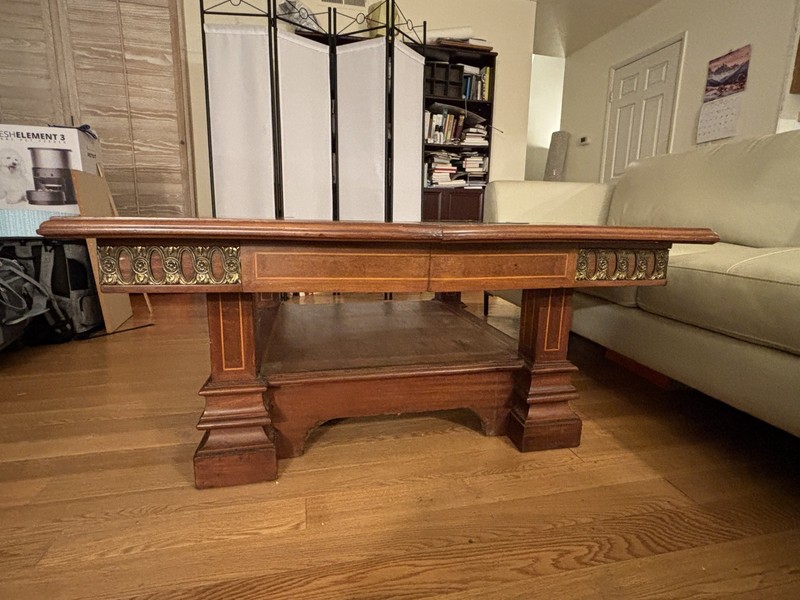 Vintage Solid Wood Coffee Table gallery