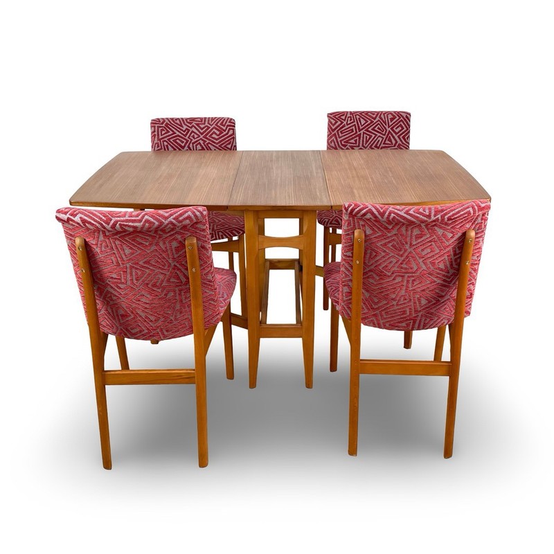 Mid Century Dining Table and Chairs