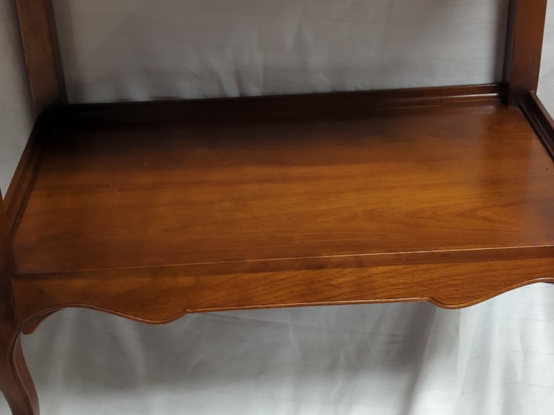 Mid Century Mahogany End Table 2 Tier Imperial Grand Rapids Vtg MCM 22x16x25 gallery