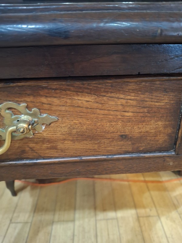 Antique 18th Century Style Tavern Table / Lowboy – Hand Pegged, Queen Anne Legs gallery