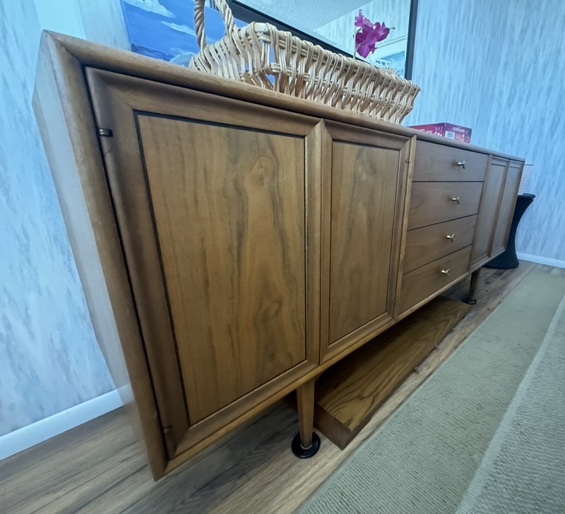 Kipp Stewart Drexel Declaration Mid - Century Modern: Credenza, Desk, End Tables gallery
