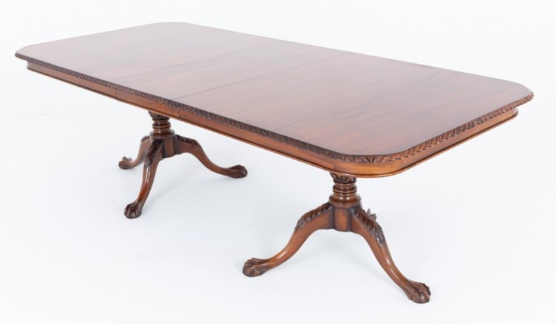 Regency Revival Dining Table 10 Seater Pedestal