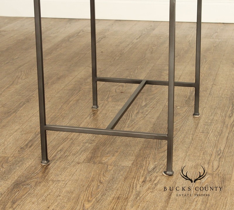 Industrial Style 'Simien' Iron End Table gallery