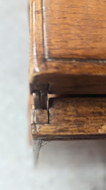 Vintage Italian Inlay Drop Leaf Swing Legs Table 18th Century gallery