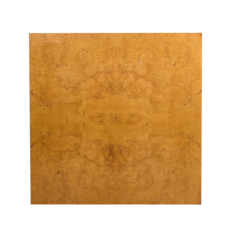 Milo Baughman for Thayer Coggin Mid Century Burlwood Coffee Table gallery