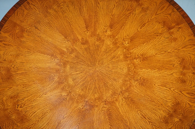 BRAND NEW CLUSTER OAK EXTENDING JUPE ROUND DINING TABLES SEATS 6 - 10 PEOPLE gallery