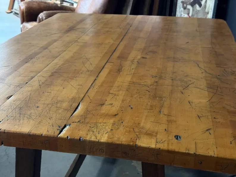 Antique Workbench Table gallery
