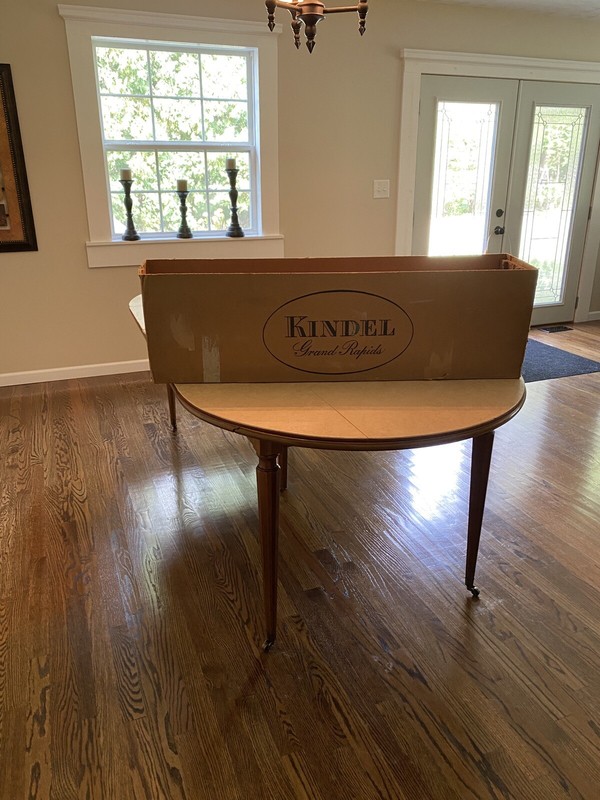 1950s Kindel Italian Provincial Dining Table gallery