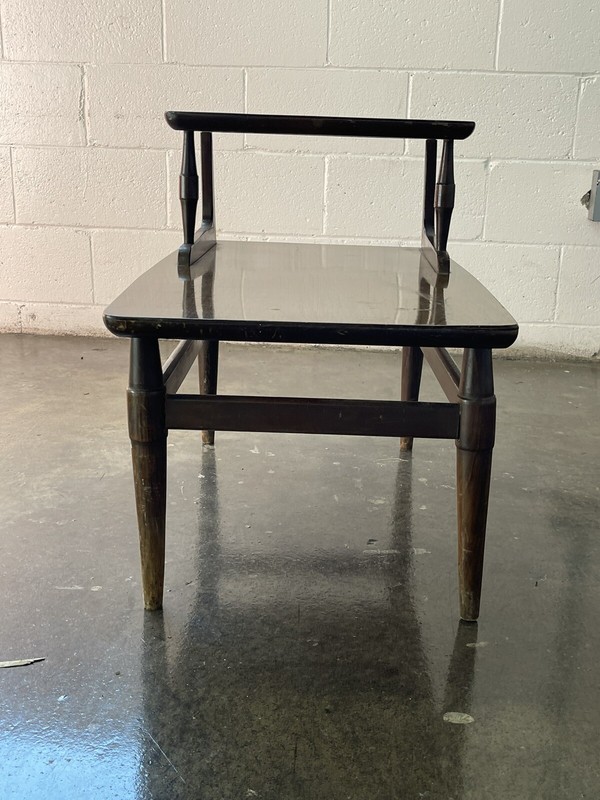 Vintage End Table Step 2 Tier MCM Furniture Antique gallery