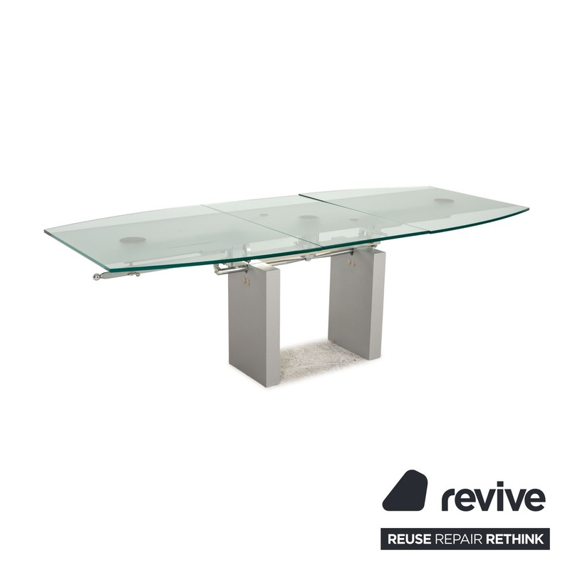 Ronald Schmitt K5000/E Glass Table Silver Dining Table Function gallery