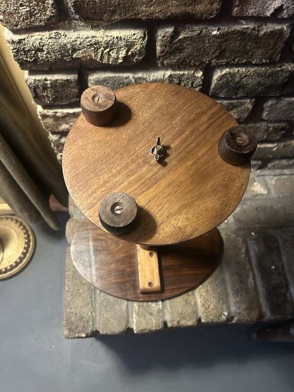 Vintage Rosewood Shibayama Style Hardwood Side Table gallery