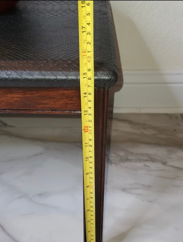 Vintage Low Coffee Table/Maple/Cherry Oak Solid Furniture gallery
