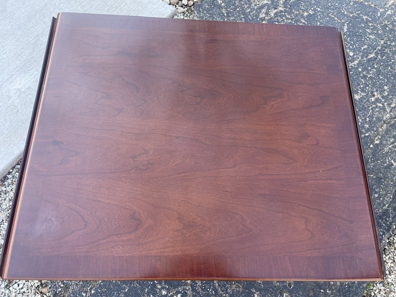 Bombay Company Drop Leaf Sheraton Side End Accent Mahogany Table One Drawer gallery