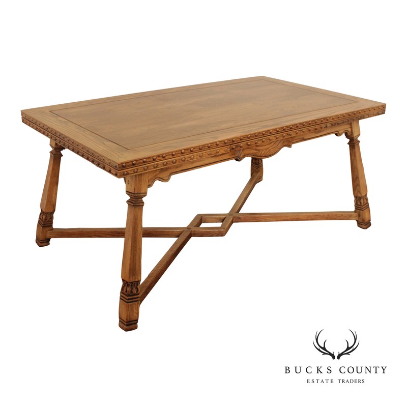 Romweber Viking Oak Draw-Leaf Dining Table