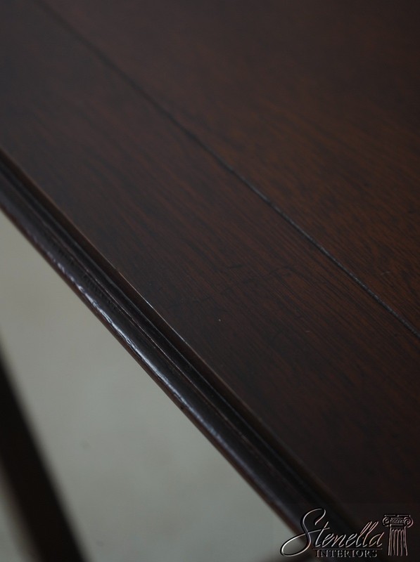 72624: BAKER Mahogany Chippendale Style Butlers Tray Table gallery