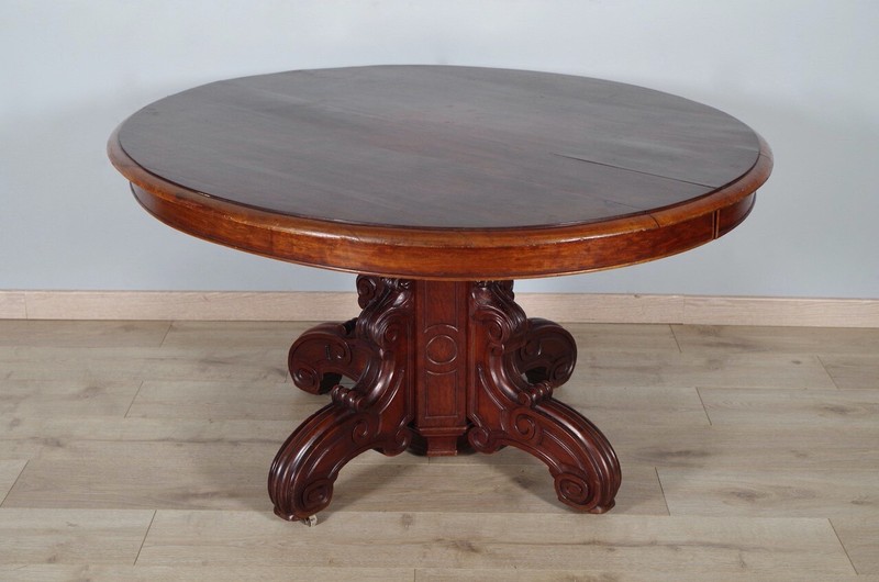 Napoleon III Mahogany Dining Table gallery