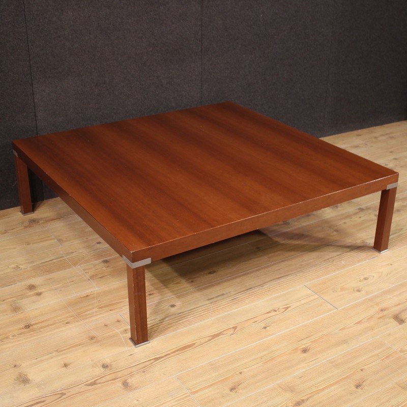 Great living room coffee table design modern furniture 80s 20th century wood