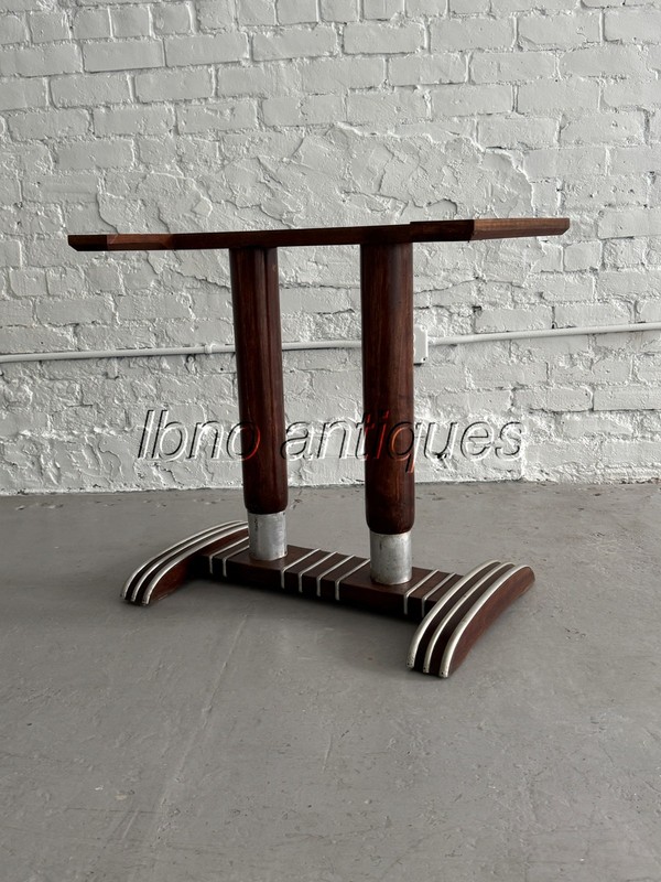 ORIGINAL ART-DECO FRENCH PARISIAN BISTRO TABLE BASES / CONFERENCE TABLE gallery
