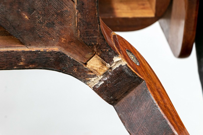 IncredibleEMPIRE MAHOGANY SOFA TABLE, DENMARK, CIRCA 1790 W/ Bronze Mounts gallery