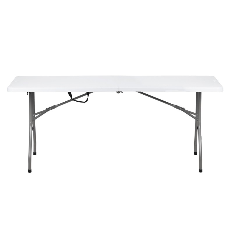 6FT Outdoor Courtyard Foldable Long Table,in stock gallery