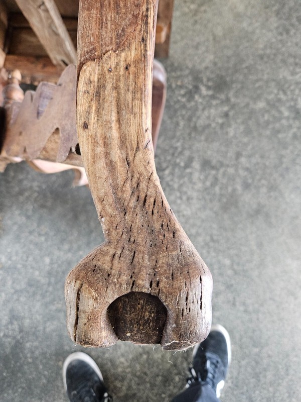 Antique 19TH C Spanish Colonial Claw Foot Table gallery