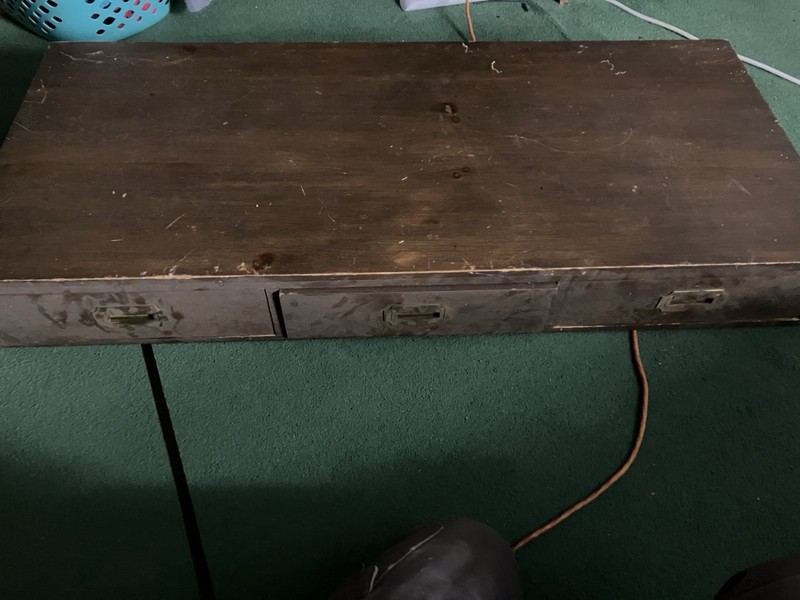 Matt Braun’s personal writing desk autographed wrote first 15 novels on gallery