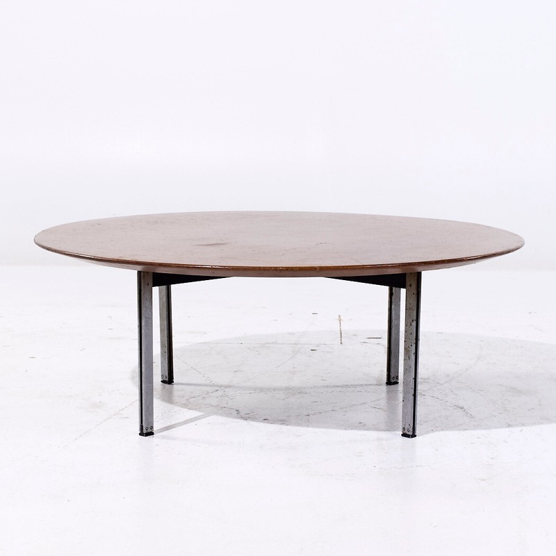 Florence Knoll for Knoll Mid Century Parallel Bar Coffee Table gallery