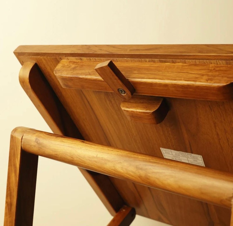 Wooden Folding Side Table, Playing Table, Coffee Table For Home Decor gallery