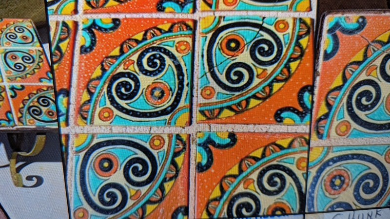 Table Arts And Crafts Tile And Wrought gallery