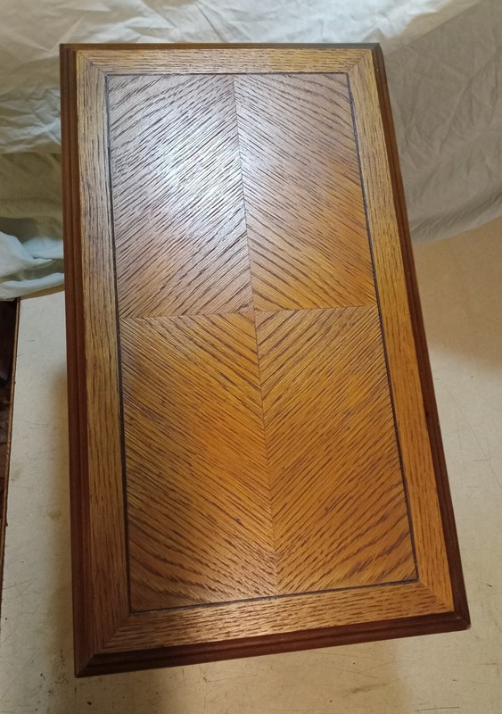 Md Century Oak Veneer Lane End Table / Nightstand (LA-1) gallery