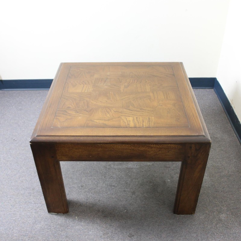Mid Century Modern Lane Checkered Low Coffee Table